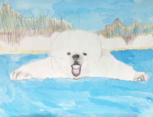 武栢榆-可愛的北極熊-10歲